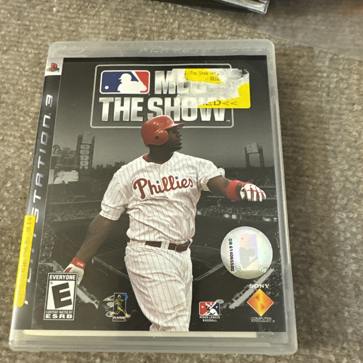 MLB 08: The Show (Sony PlayStation 3, 2008) NEW SEALED