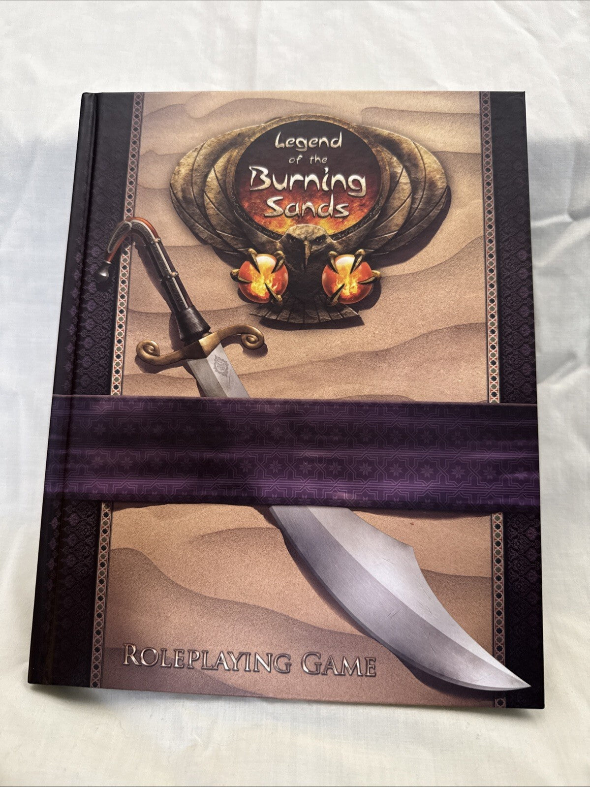Legend of the Burning Sands: Core Rulebook (Hardcover RPG Book, 2008) AEG L5R 3E
