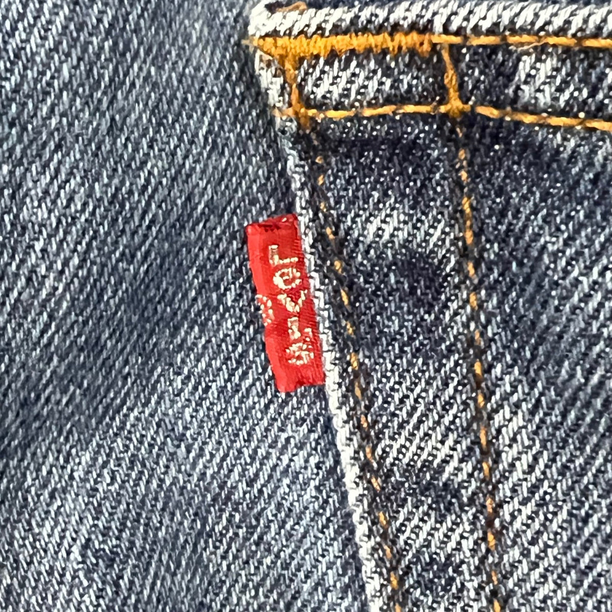Levi's 505 Regular Fit Jeans Blue Denim Men's Size 33x32 Classic Style