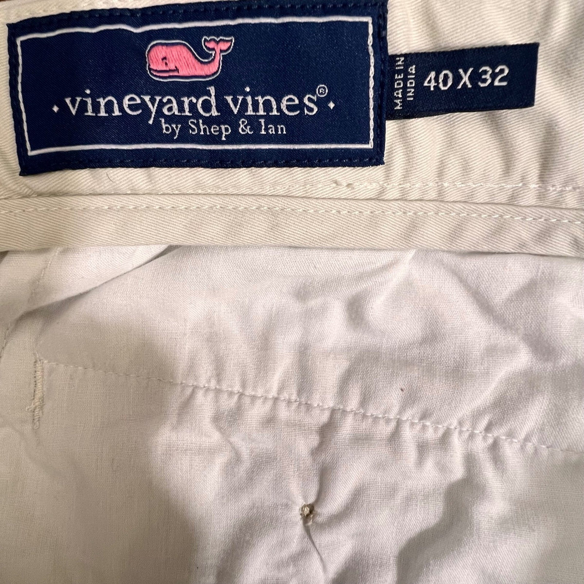 Vineyard Vines Breaker Pant Mens 40x32 Khaki Chino Stretch Preppy Minimalist