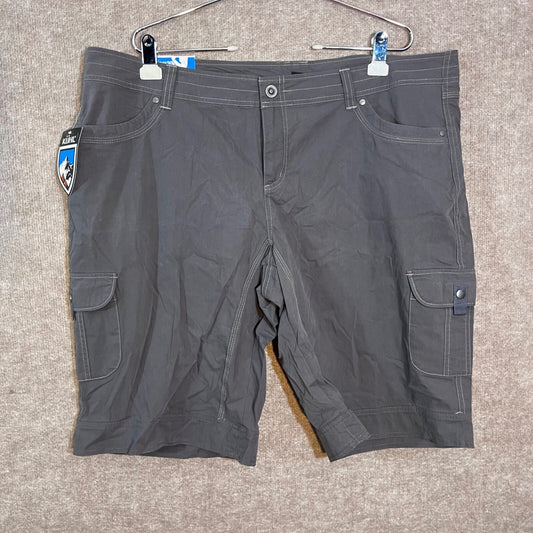KUHL Splash 11" Short Women 20 Shadow Grey Cargo Hiking Outdoor Stretch