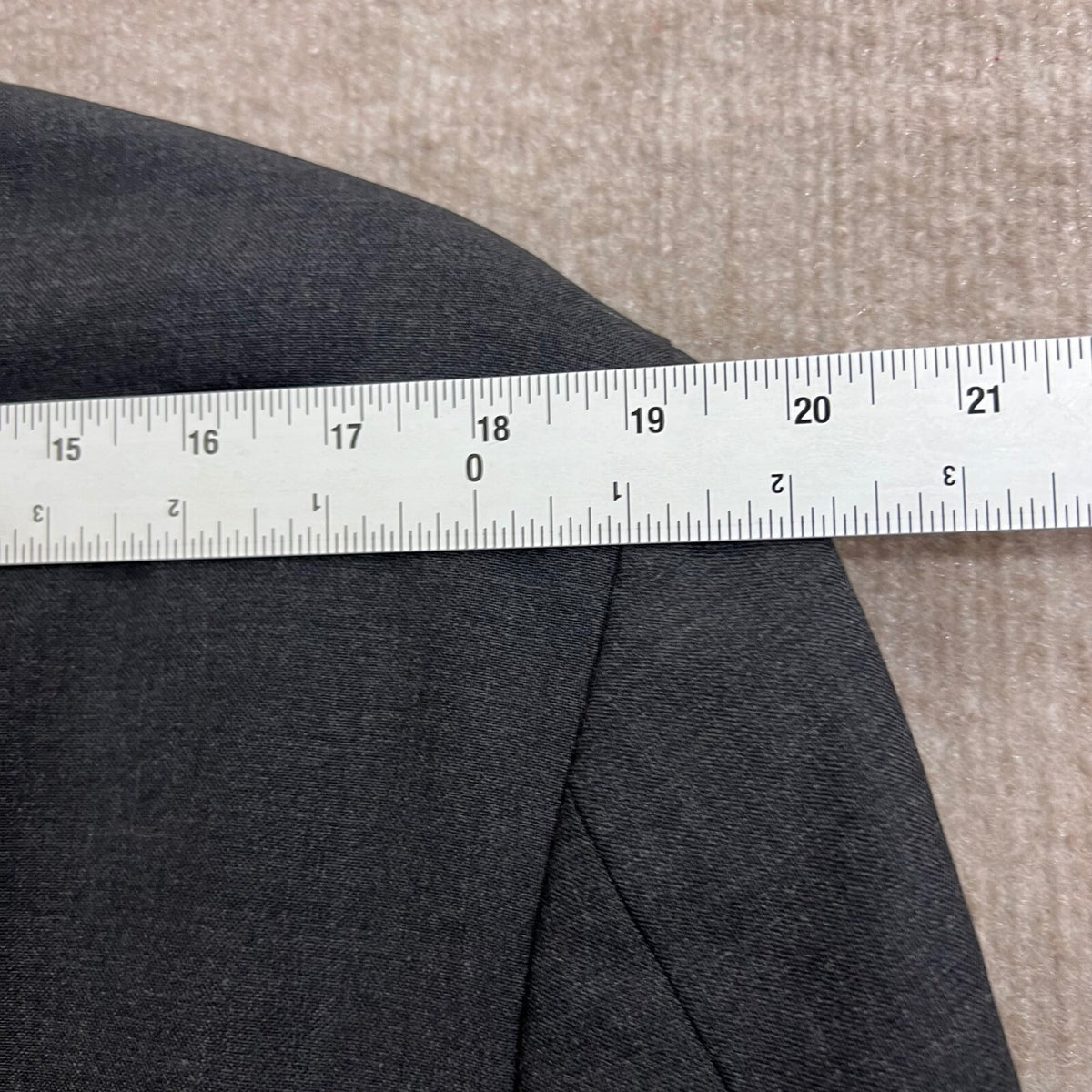 Brooks Brothers Brooksease Sport Coat Blazer 40R Wool Blend Gray Two Button