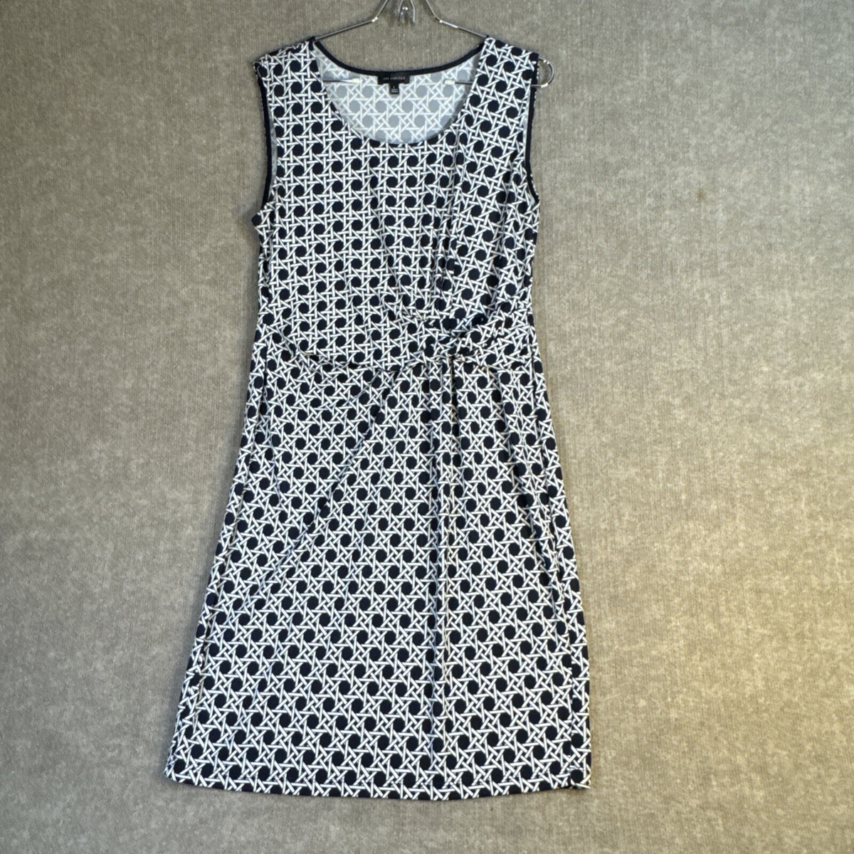 The Limited Lg Dress Sleeveless Tie Waist Midi