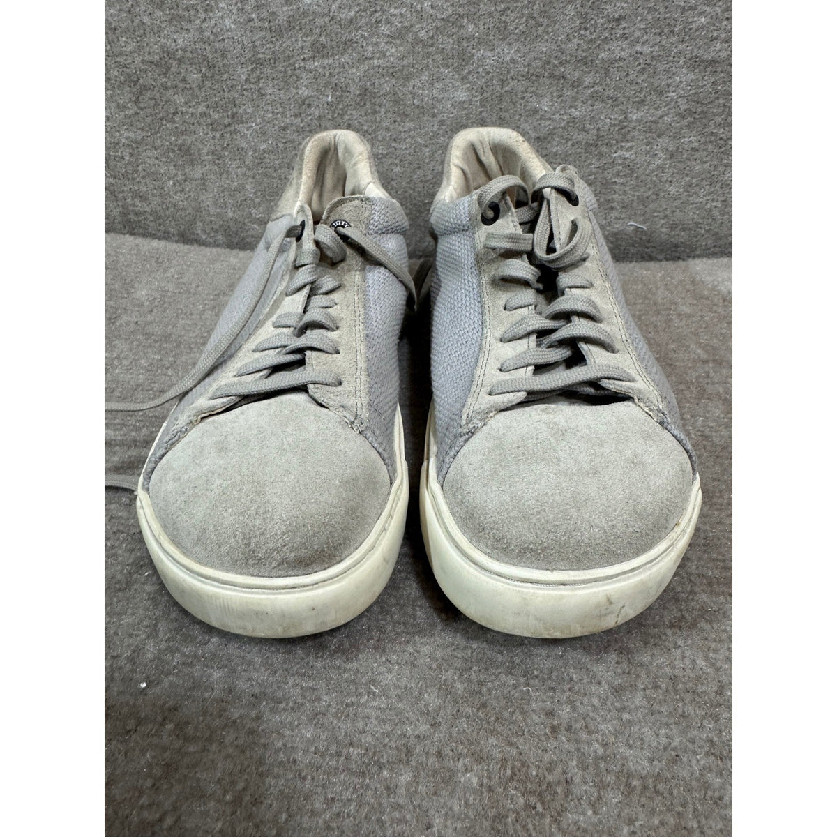Birkenstock Bend Low Sneakers Women 9 Grey Suede Canvas Comfort Casual Gorpcore