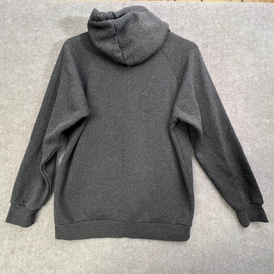 NAS Brussels Belgium Hoodie Pullover Sweatshirt Gray Mens Size L