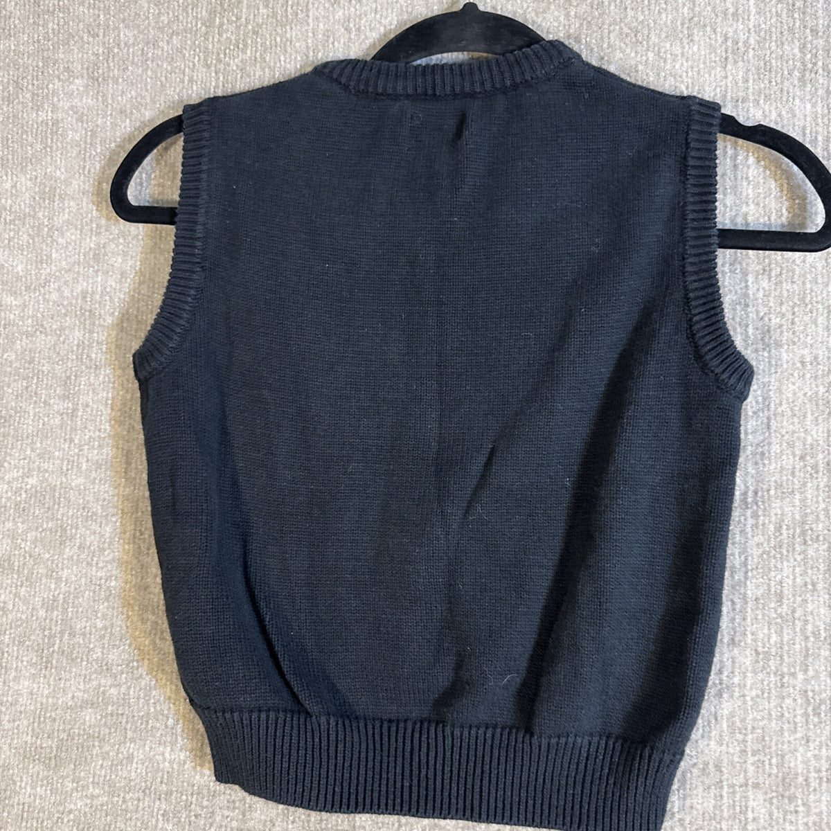 Chaps Kids Sweater Vest Size 8 Small Preppy Uniform Twee