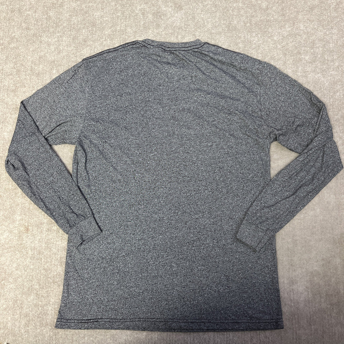 Purdue Long Sleeve T-Shirt Black Heather Size Medium Long Sleeve Victory