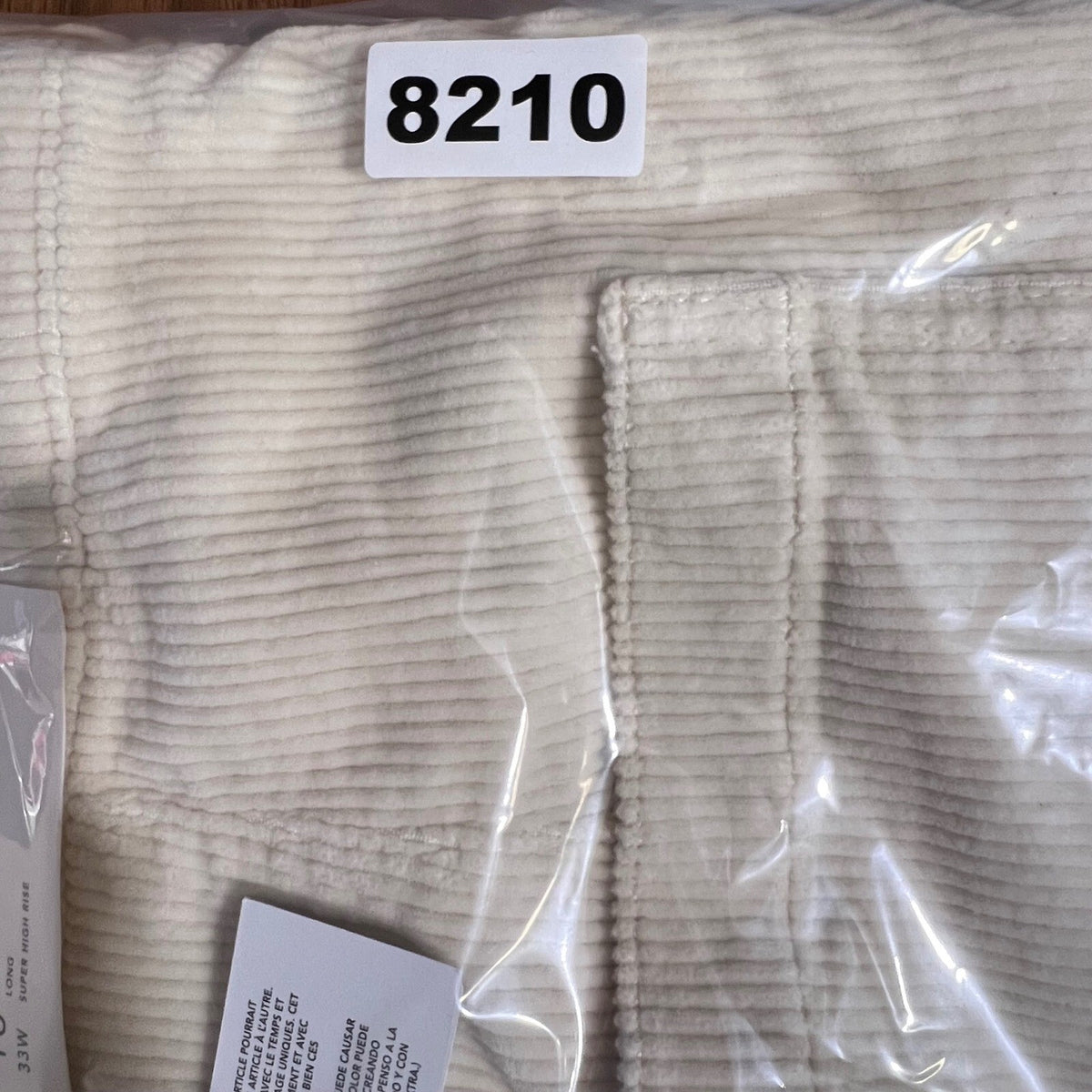 American Eagle Corduroy Skirt Womens 16 Long Stretchy Cream Minimalist Boho