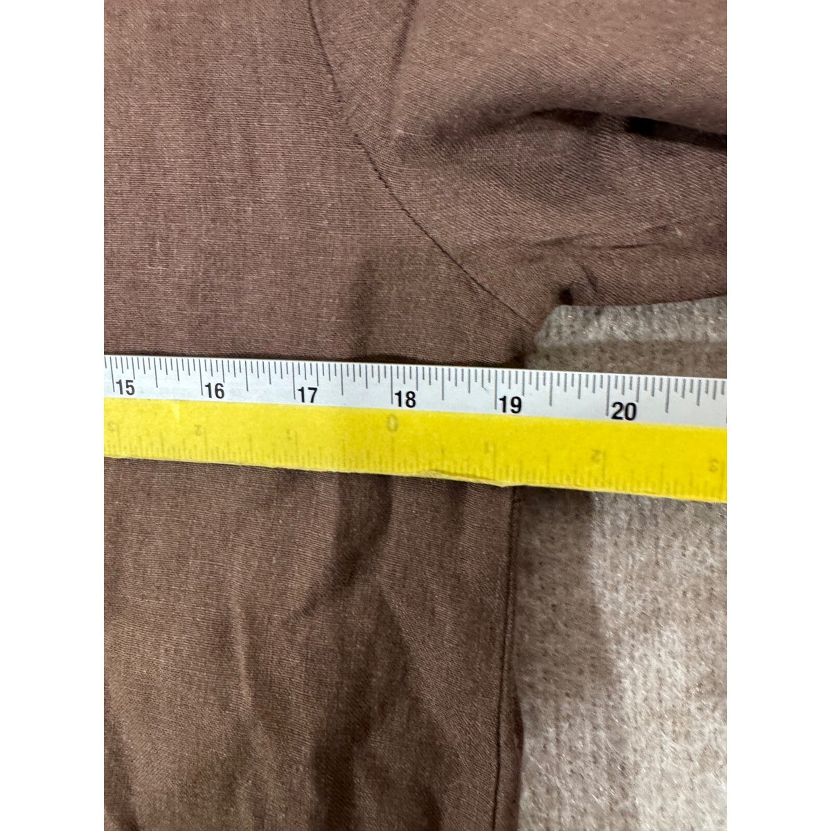 J McLaughlin Ubud Dress Womens S Brown Linen Embroidered Palm Leaf Tunic