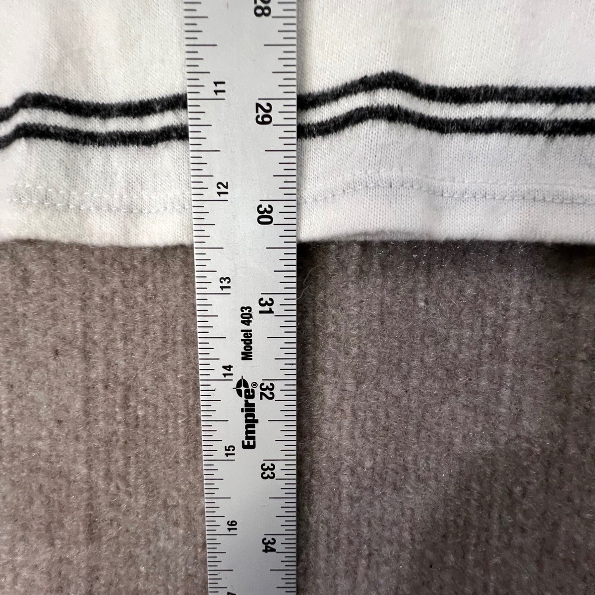 NWT Moa Moa Striped Dress Long Sleeve Mini Knit Ivory Black Colorblock Small