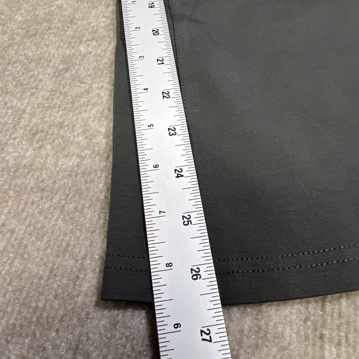 Liverpool Legging Womens 4 Petite 27 Gray Kimberly Pull On Bootcut Low Rise