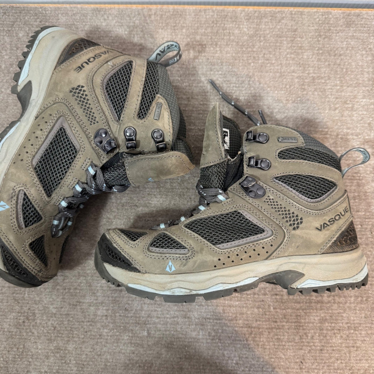 Vasque Hiking Boots Womens 6M Brown Gore-Tex Vibram Waterproof Gorpcore