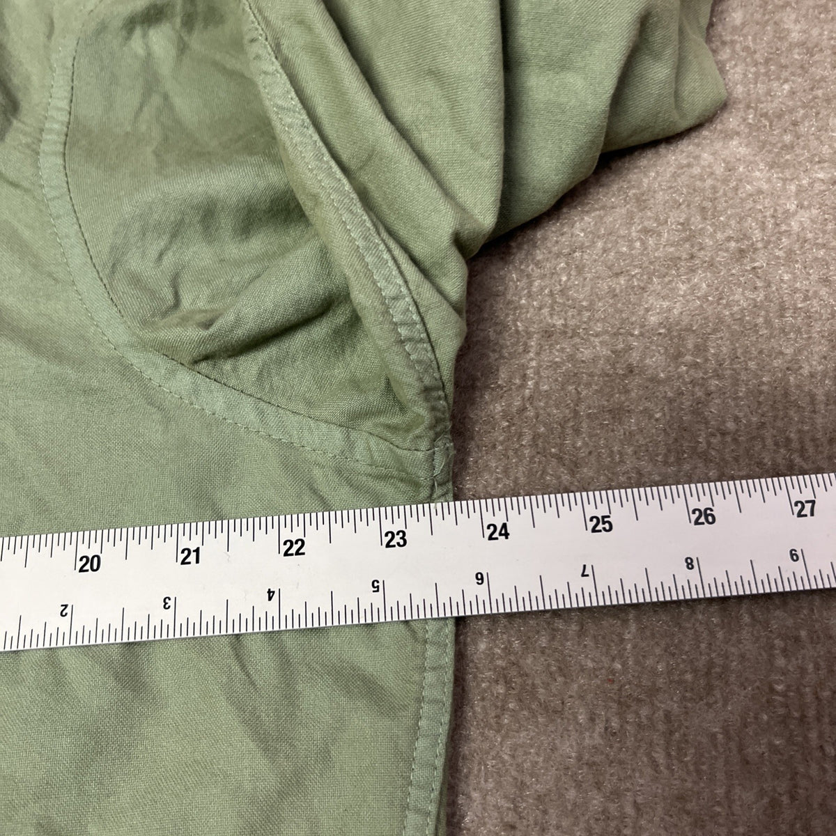 American Eagle Mens Large L LG Sage Button Down Casual Preppy Comfort Shirt
