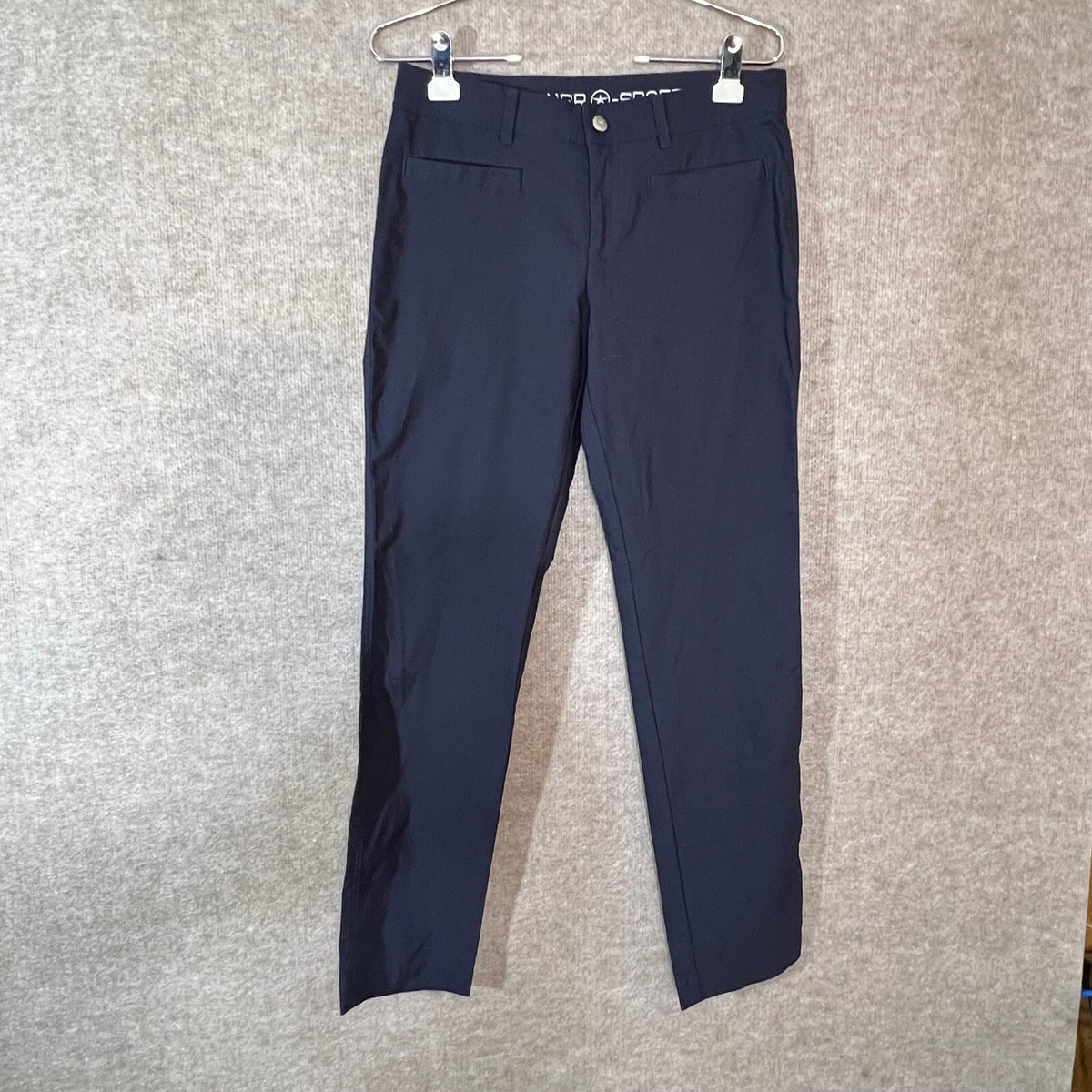 Bogner Sport Pants Womens 6 Navy Blue Stretch Zipper Pockets Gorpcore
