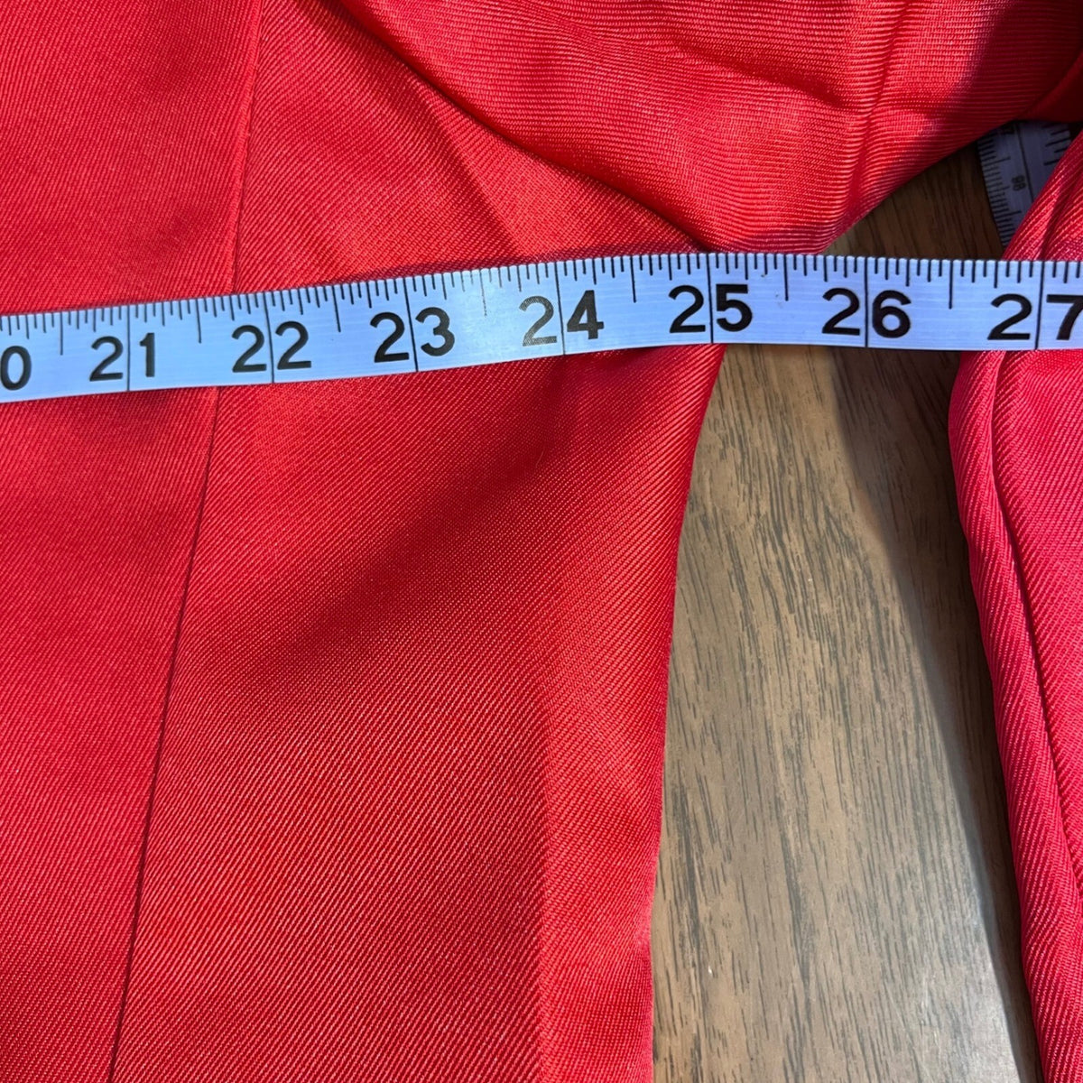 You Look Ugly Today Blazer Jacket Men XL Tomato Solid Two Button Party Prom Bold