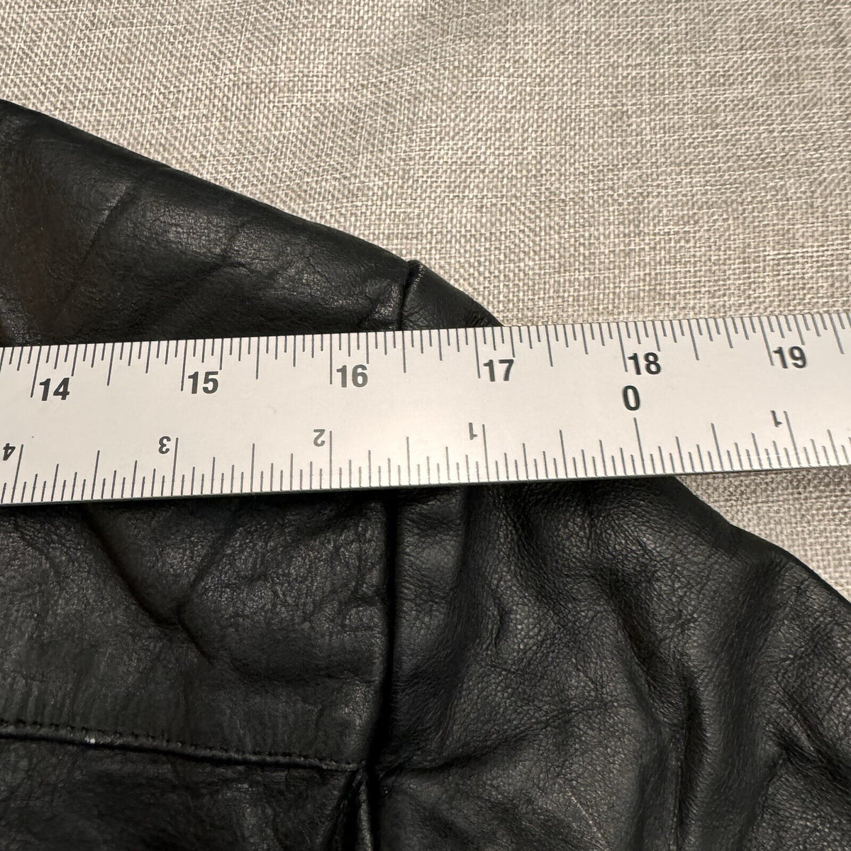 DIM Originales Men Sz 40 Black Leather Blazer Western Country