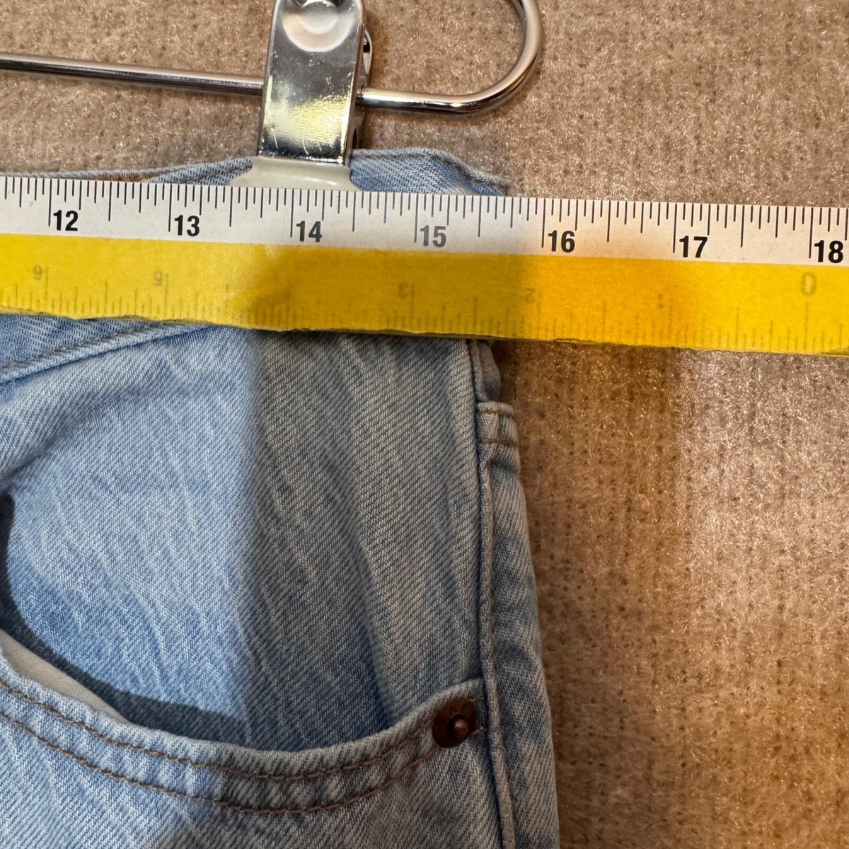 Abercrombie & Fitch The Loose High Rise Jeans Wome 29 8L Light Wash Denim Casual