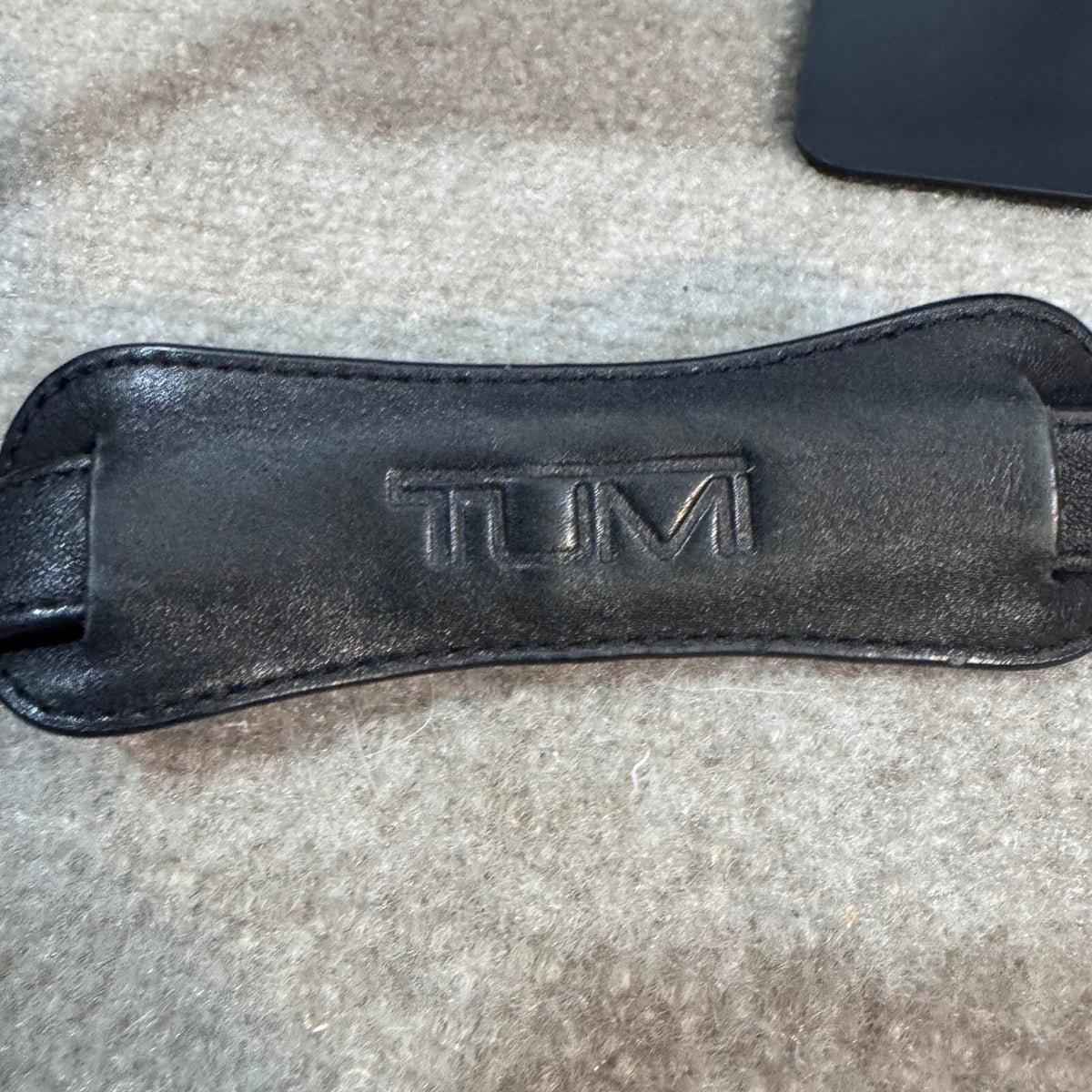 Tumi Alpha Ballistic Nylon Expandable Briefcase Laptop Bag Black Business Travel