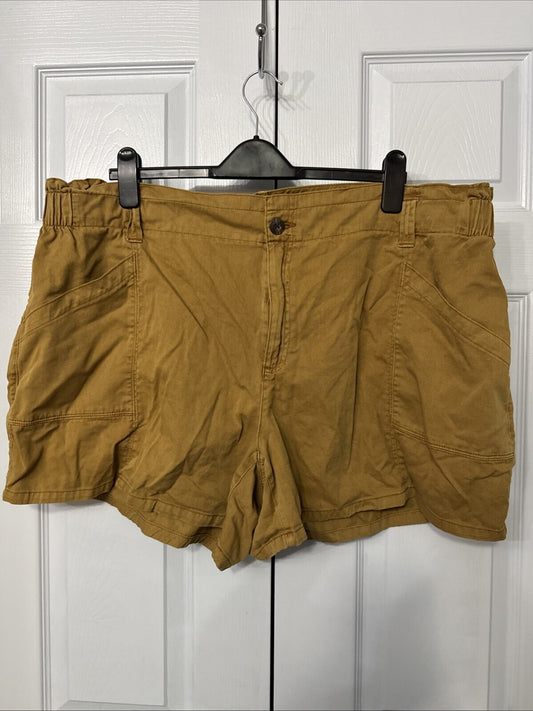Old Navy Femme Workwear Shorts Women XXL Cotton Elastic Waist Casual Comfort