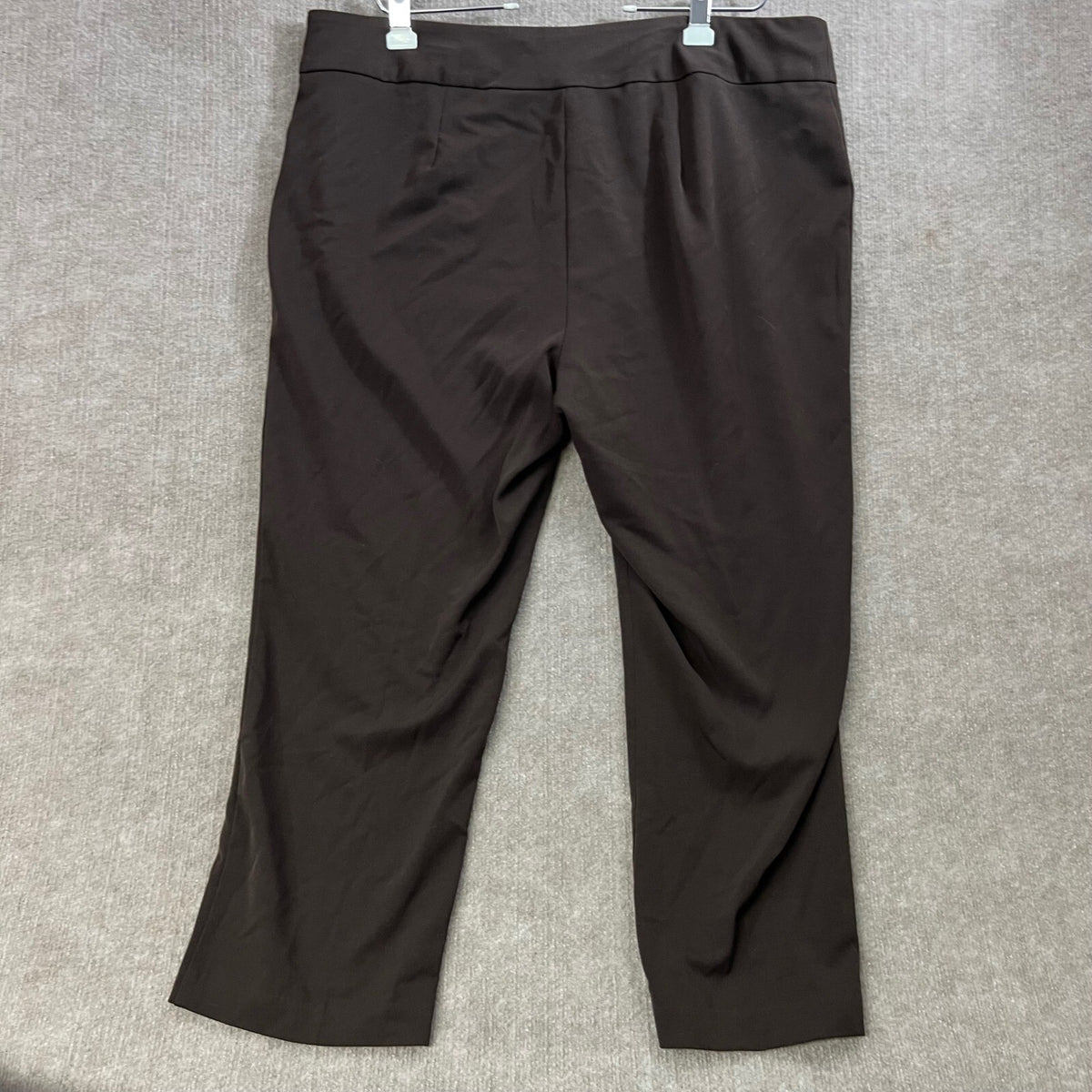 Investments Women's Brown Dress Pants, Size 22W S, Career, Office, Work