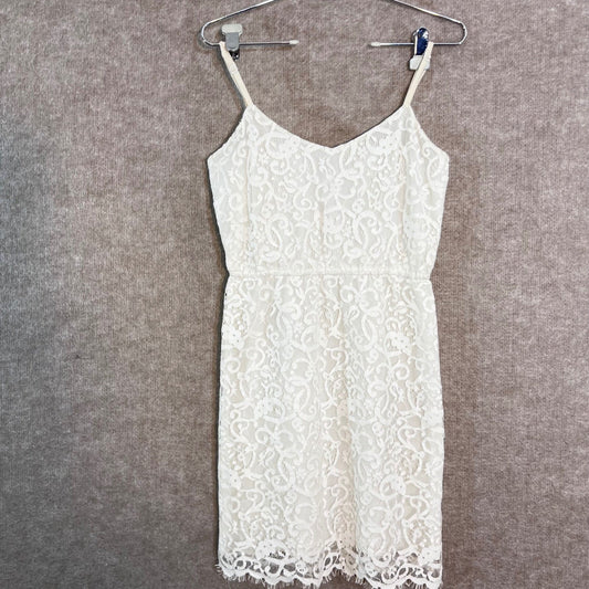 Twelfth St Cynthia Vincent Barneys Lace Mini Dress S Lace Sleeveless Coquette