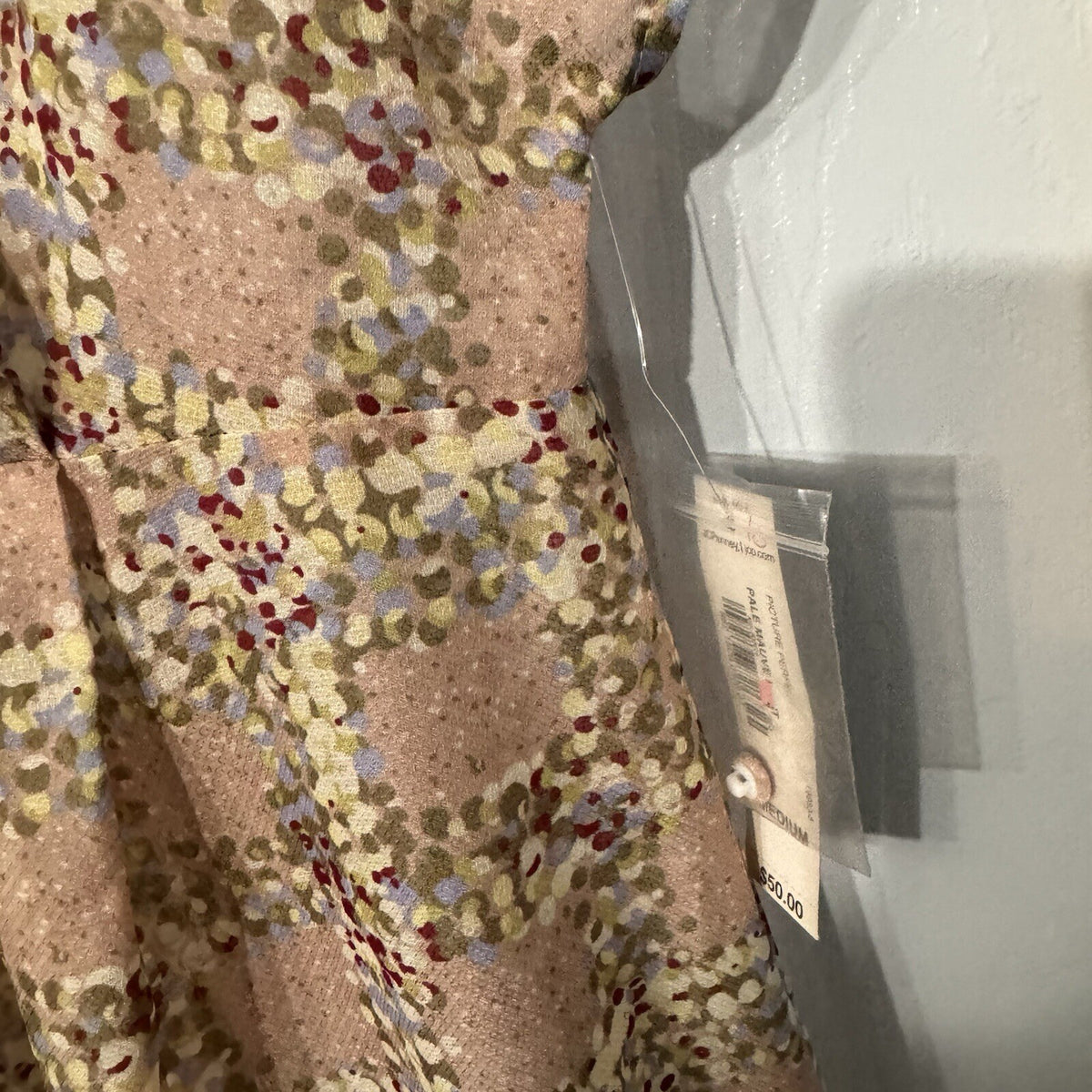 I Love Ronson Sz M Women Midi Dress Floral Fairy  Gossamer