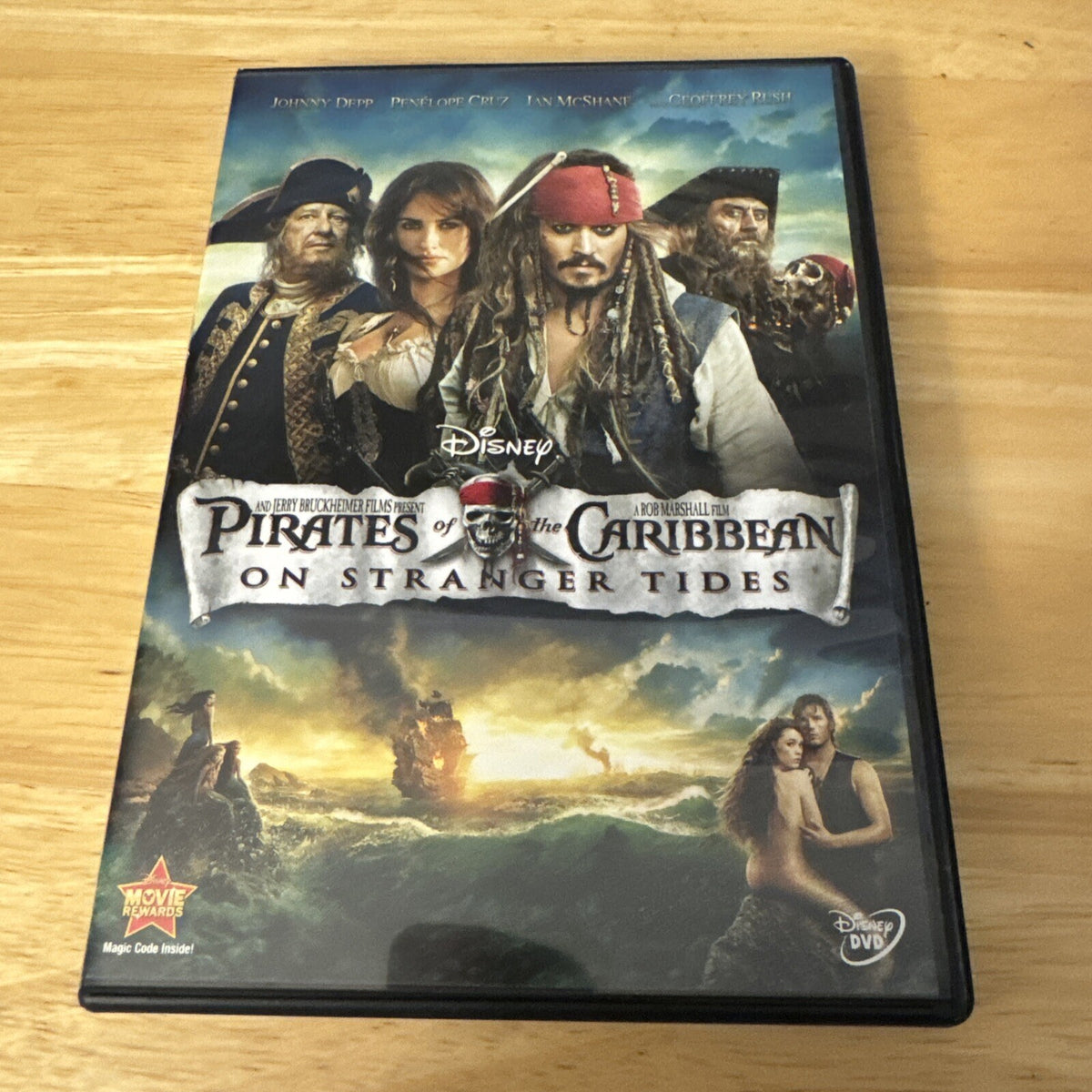 Pirates of the Caribbean: On Stranger Tides (DVD, 2011)