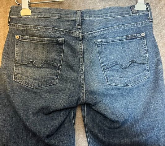 7 For All Mankind Women's 28 Boot Cut Jeans