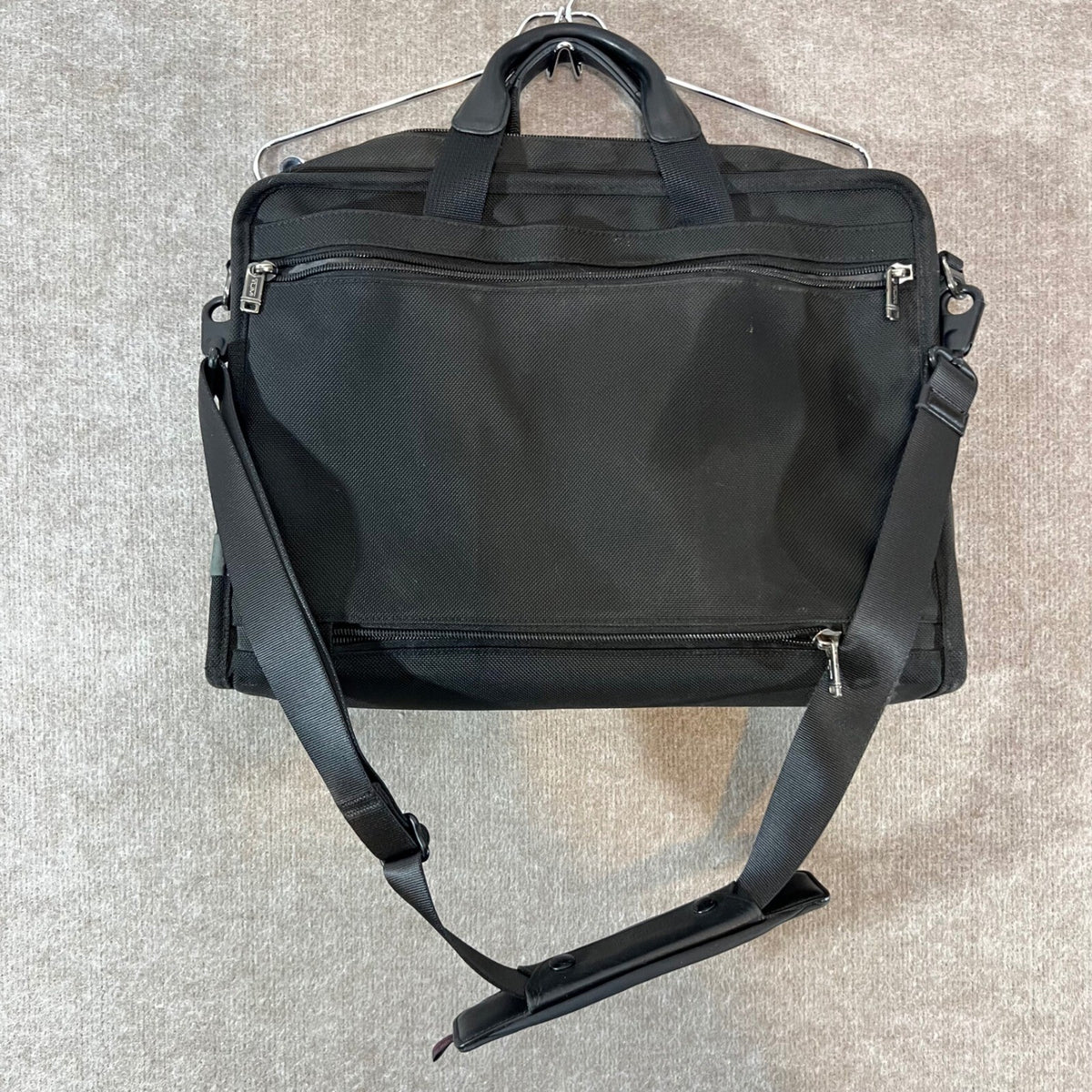 TUMI Ballistic Nylon Laptop Briefcase Business Bag Shoulder Strap Organizer