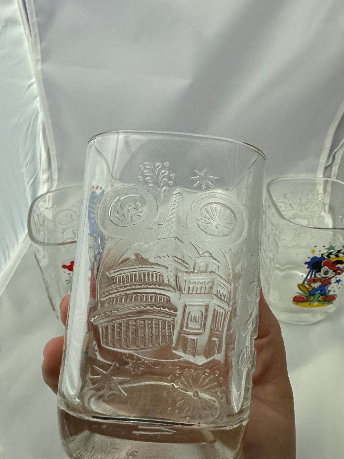 Disney X McDonalds Y2K Glasses Set: Epcot, Magic Kingdom, Hollywood Studios