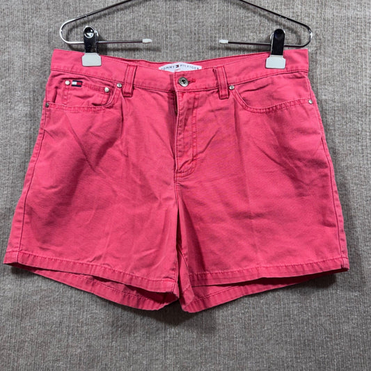 Tommy Hilfiger Jeans Shorts Womens Size 8 Classic Summer Casual Y2k Preppy