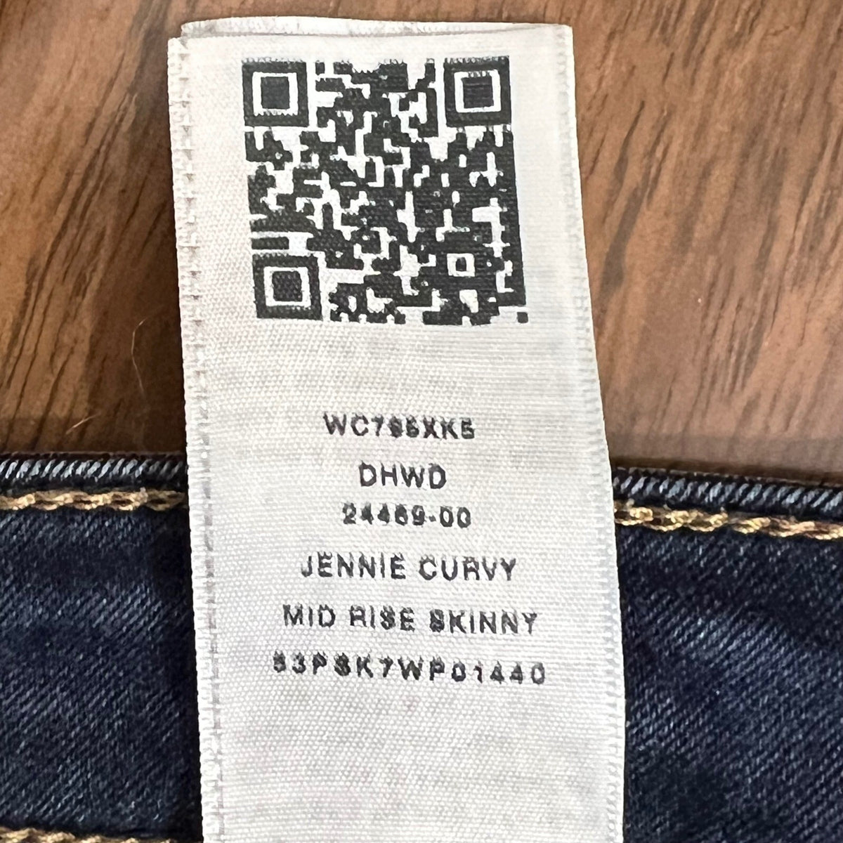 True Religion Jennie Curvy Skinny Jeans Womens 29 Dark Wash Stretchy Y2K Boho