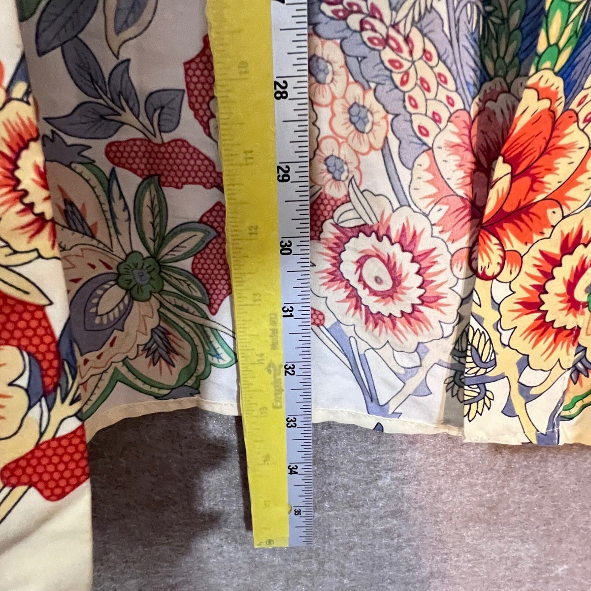 Emery Rose Kimono Cardigan Womens Large Floral Open Front Lightweight Boho Chic