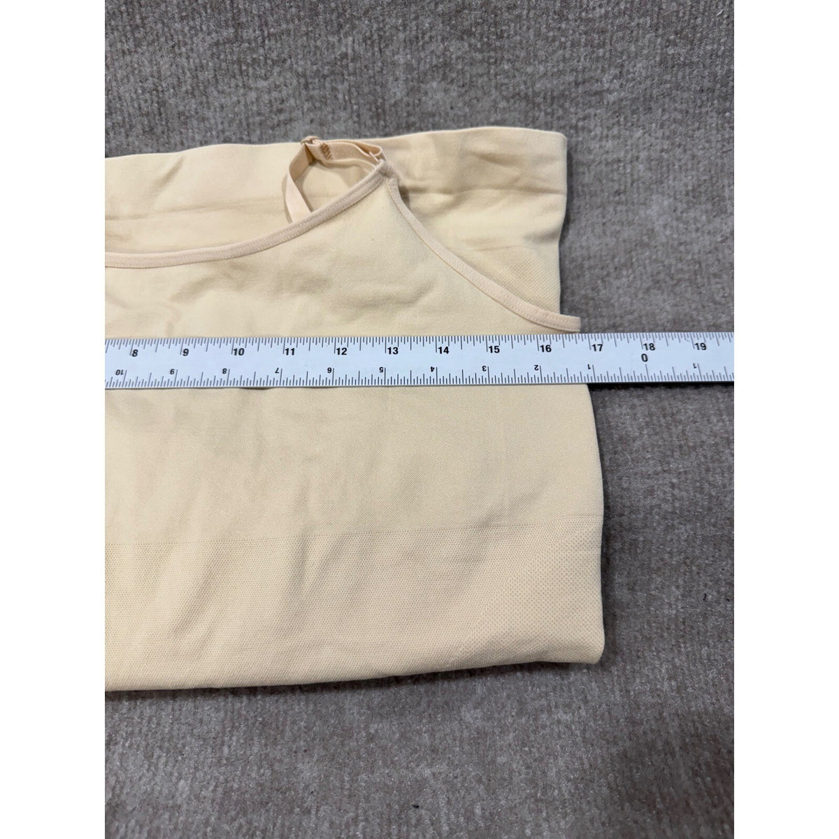 Shapermint Essentials Beige Seamless Camisole Tank Top 3XL