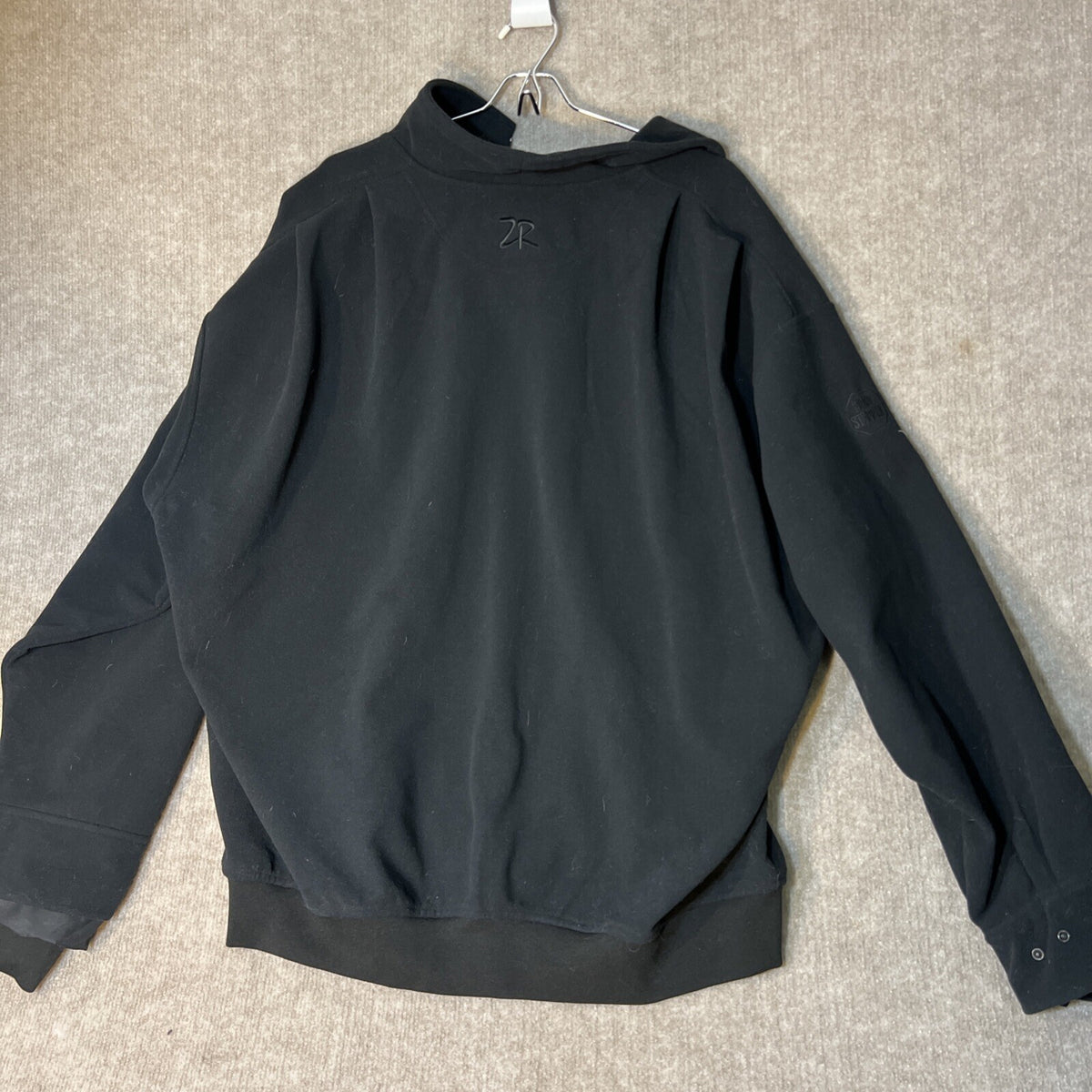 Zero Restriction Comfortsuede 1/4 Zip Pullover Mens XL Golf Wind Stopper READ