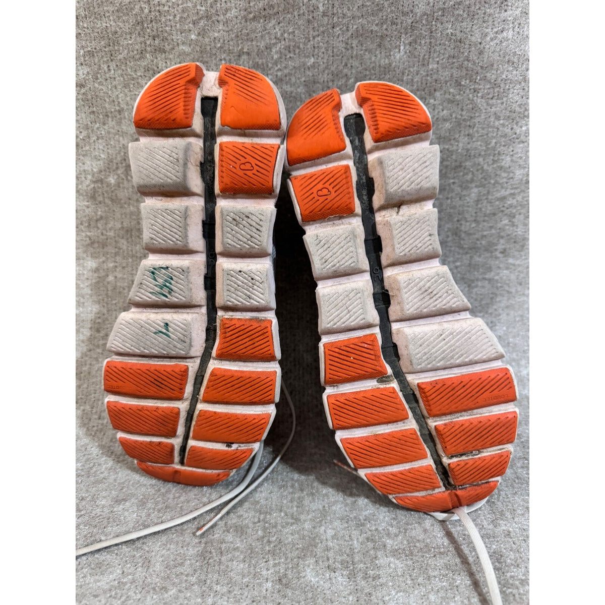 On Cloud X Running Shoes Womens 8.5 Gray Pink Lightweight Training Sneakers