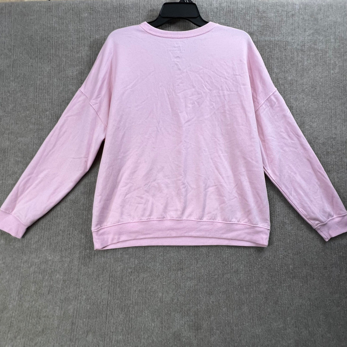 Hello Kitty Pink Crewneck Sweatshirt Women's XL Sanrio Long Sleeve Pullover