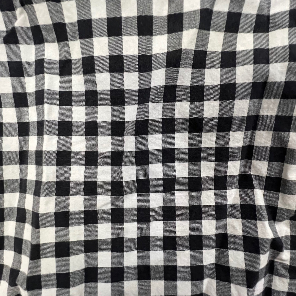 J.Crew The Perfect Shirt Women's Black White Gingham Check Button Down Top