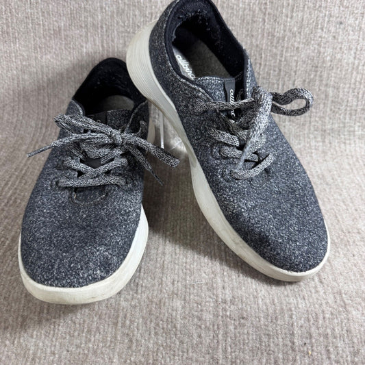 Allbirds Wool Runners Women Size 10 Grey Merino Wool Sustainable Athleisure