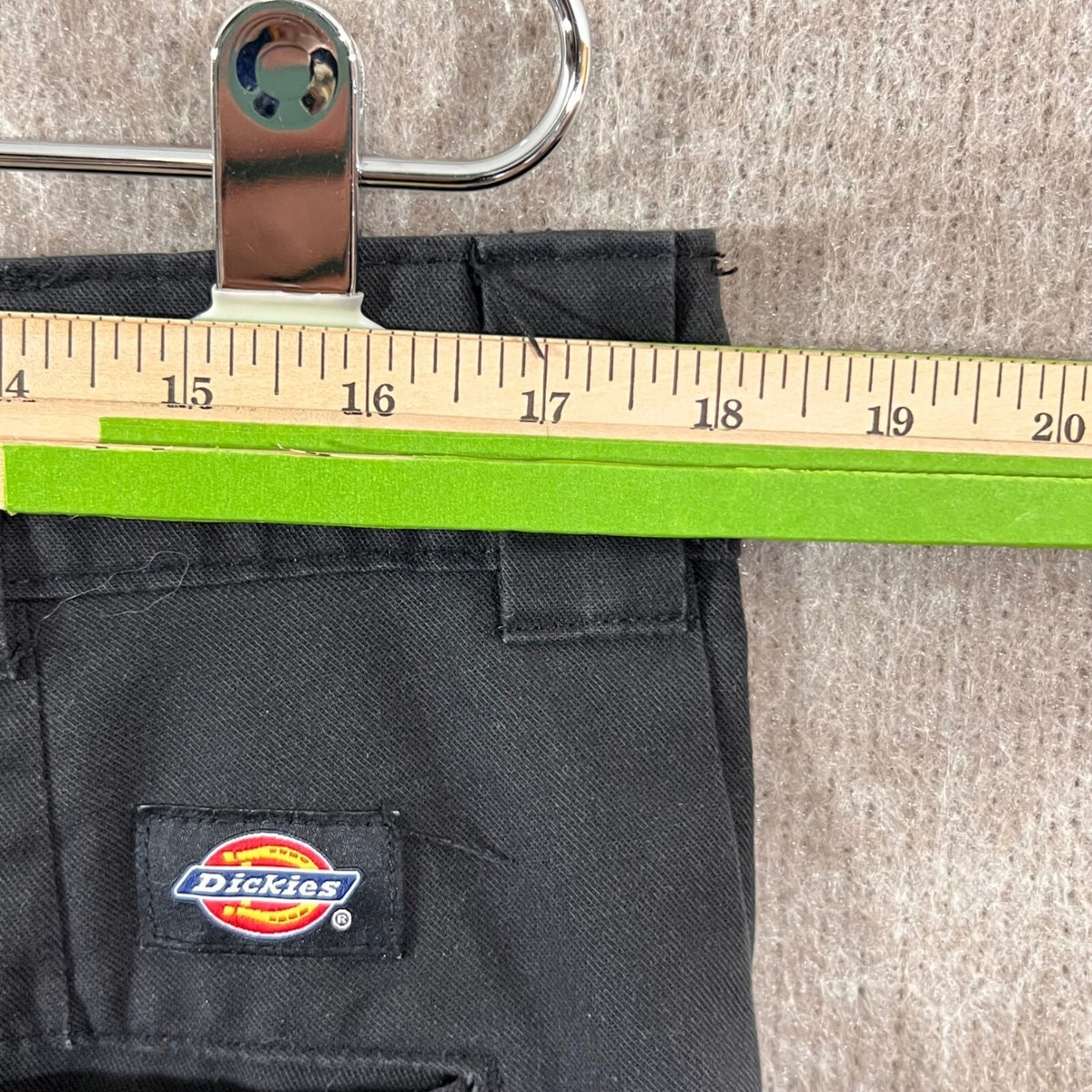 Dickies Cargo Pants Mens 34x30 Slim Straight Flex Black Workwear Gorpcore