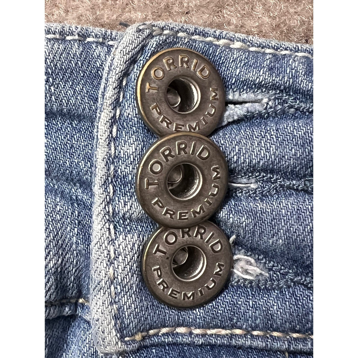 Torrid Premium Jeggings Women's Size 22R Blue Denim Jeans