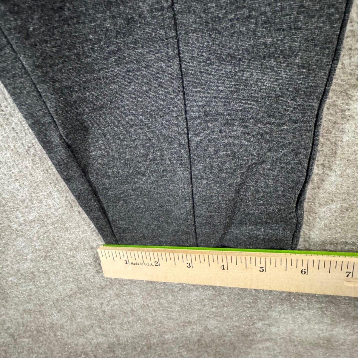 Intro Love The Fit Pants Womens PM Gray Stretch Petite Pull On Minimalist