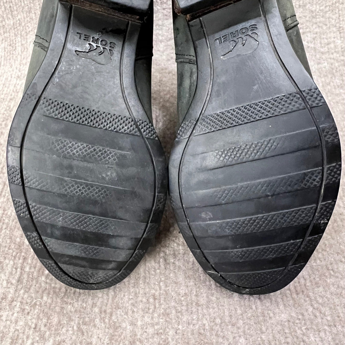 Sorel Womens Ankle Boots Black Leather Chelsea Style Size 7.5