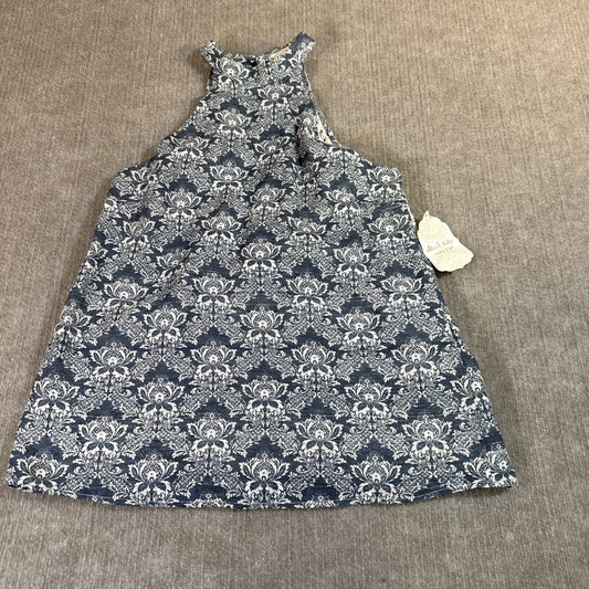 Altar'd State Women Sleeveless Top Sm High Collar Crochet Back