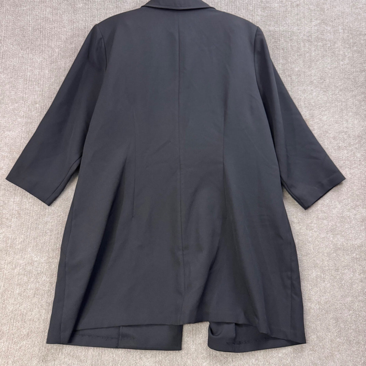 New York Clothing Company Black Blazer Jacket Women Plus Size 2X Single Button